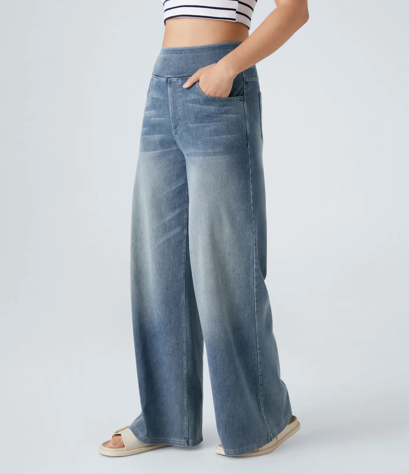Vellora Flex | Denim Fluido