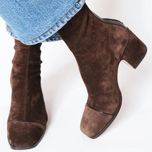 Victoria | Tacones de punta cuadrada