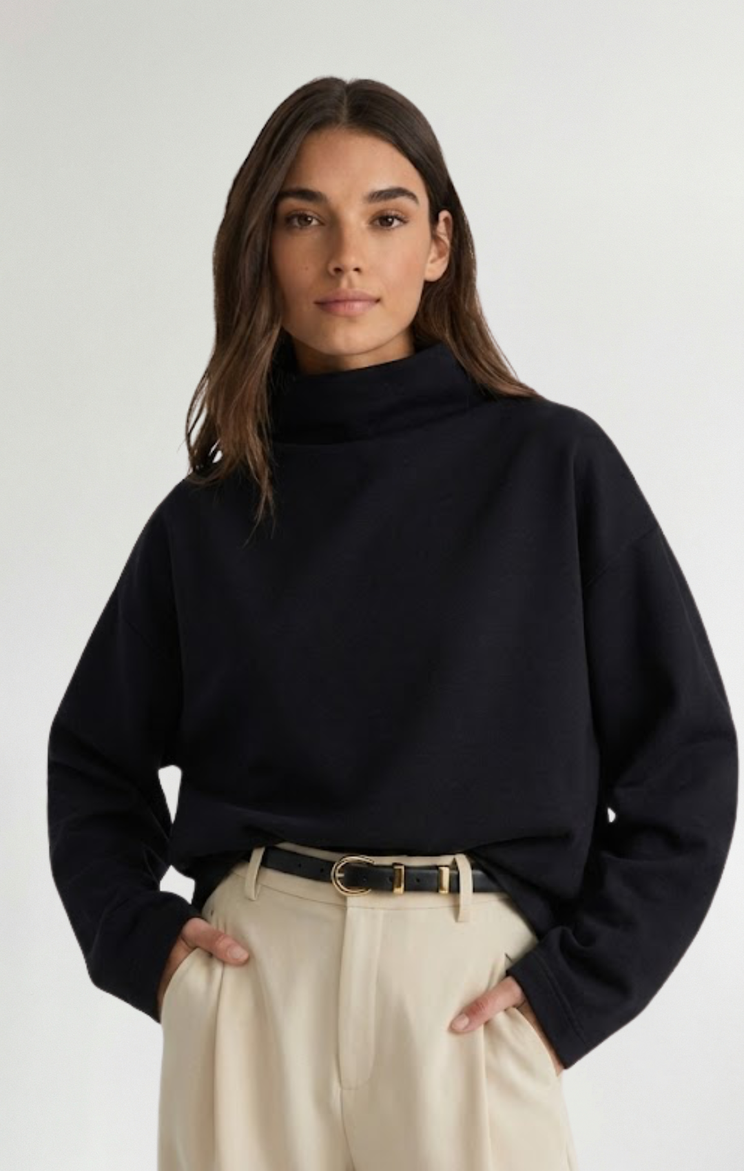 Gabriela | Suéter elegante de cuello alto