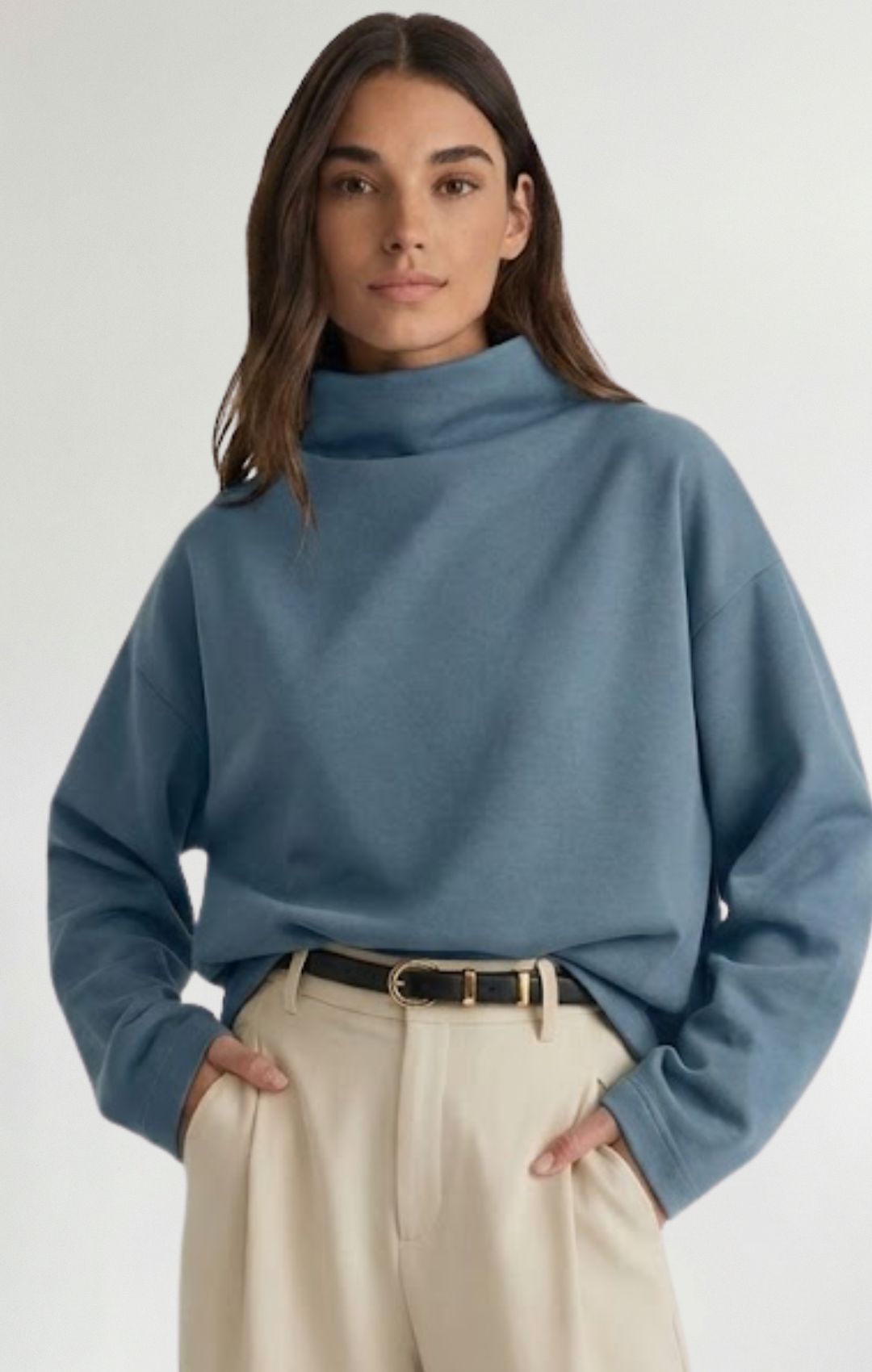 Gabriela | Suéter elegante de cuello alto