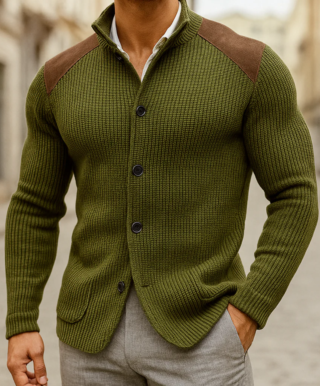 GONZALO | BLAZER DE PUNTO TEXTURIZADO
