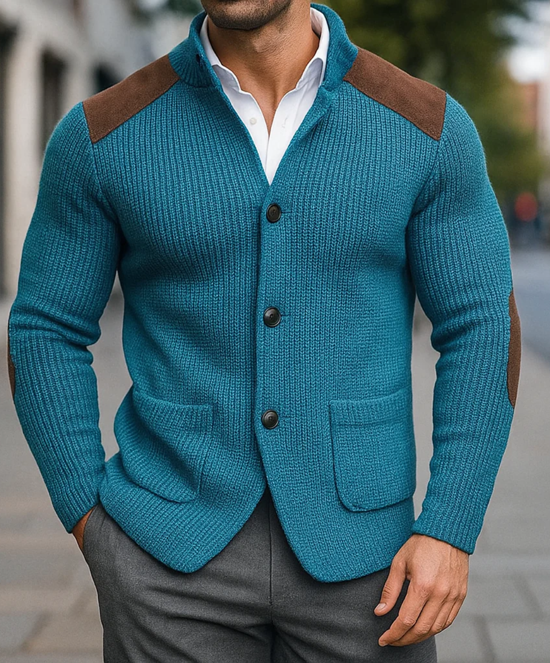 GONZALO | BLAZER DE PUNTO TEXTURIZADO
