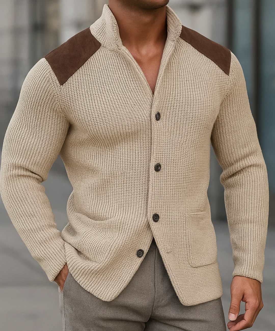 GONZALO | BLAZER DE PUNTO TEXTURIZADO