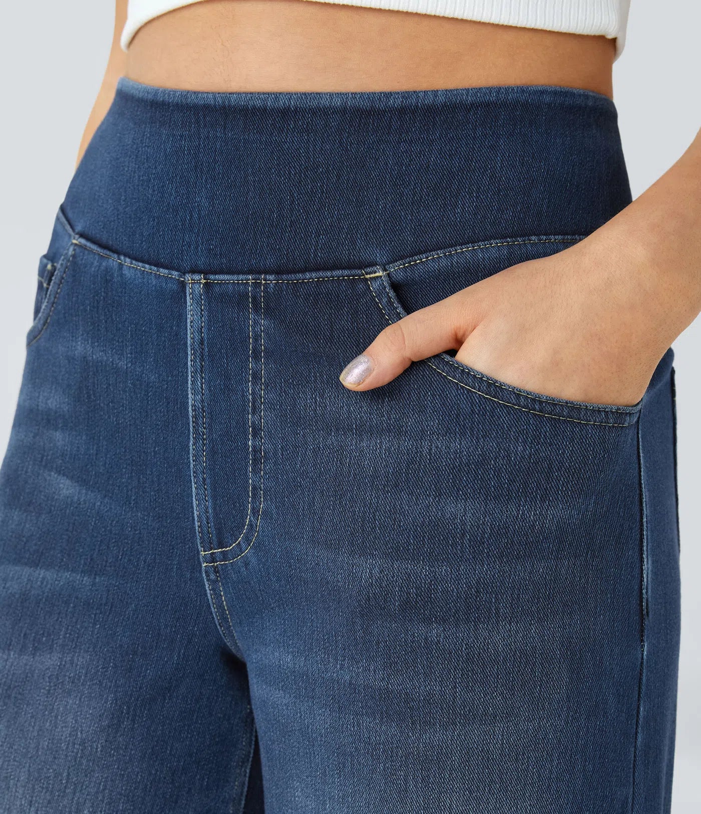 Vellora Flex | Denim Fluido