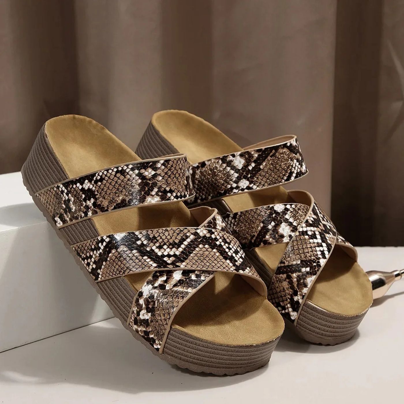 Abigail | Sandalias ortopédicas de cuero