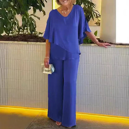 Amariel | Conjunto elegante manga murciélago