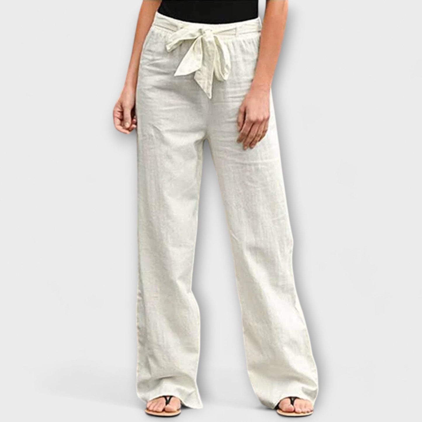 Loreen | Pantalones de lino ligeros
