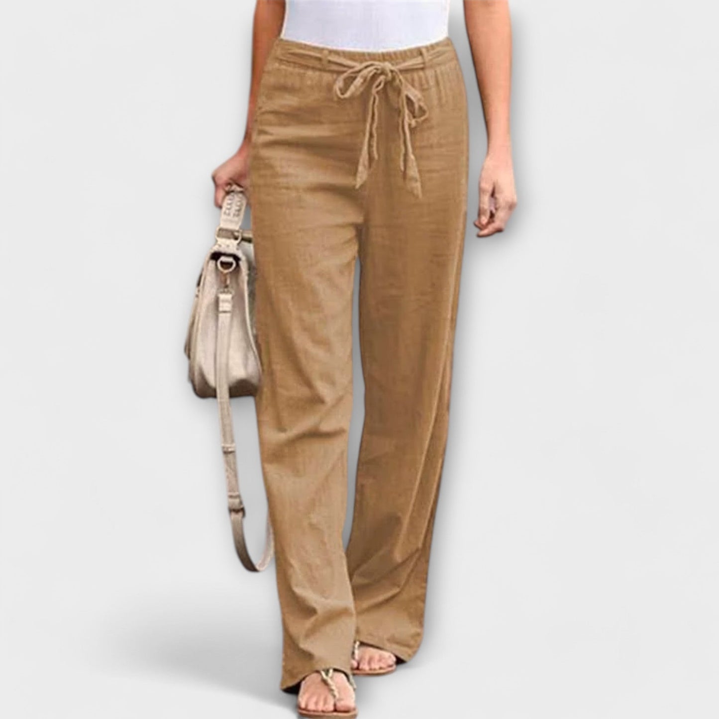 Loreen | Pantalones de lino ligeros