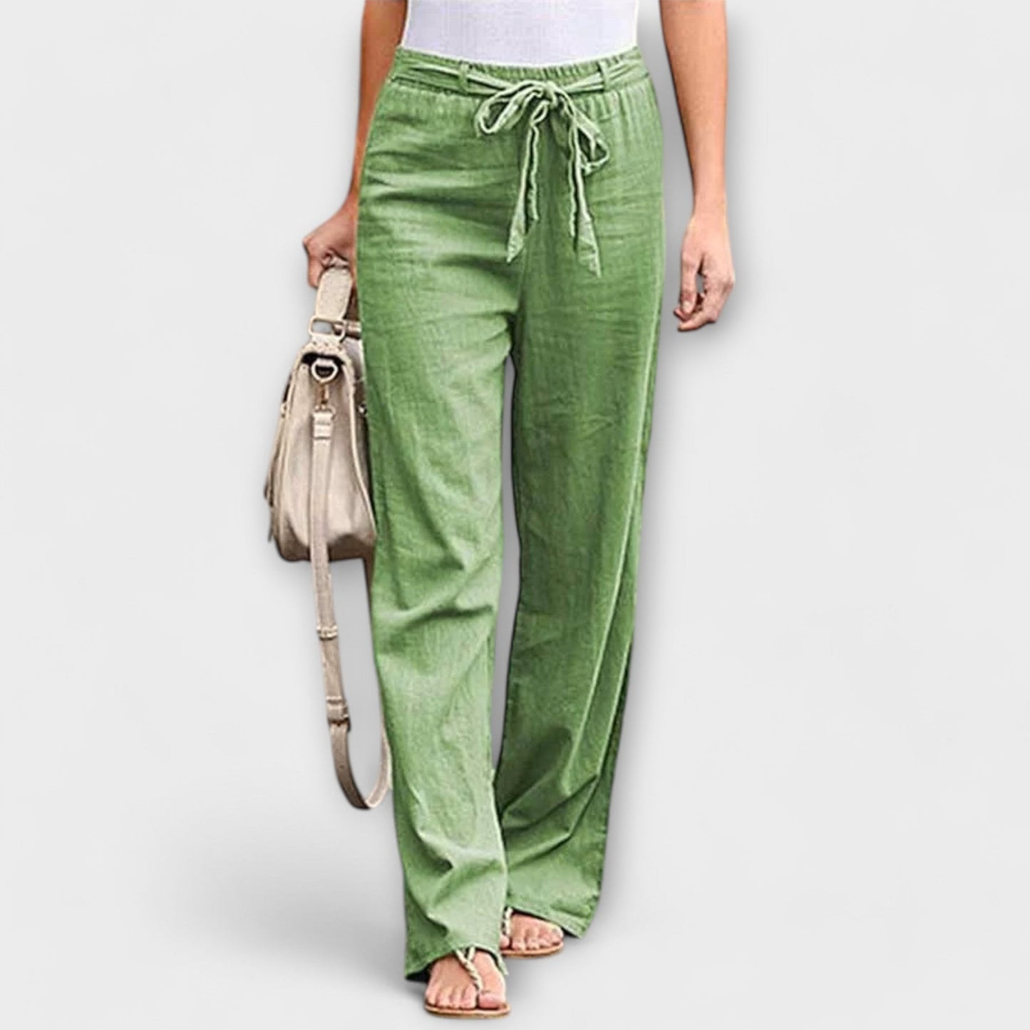 Loreen | Pantalones de lino ligeros