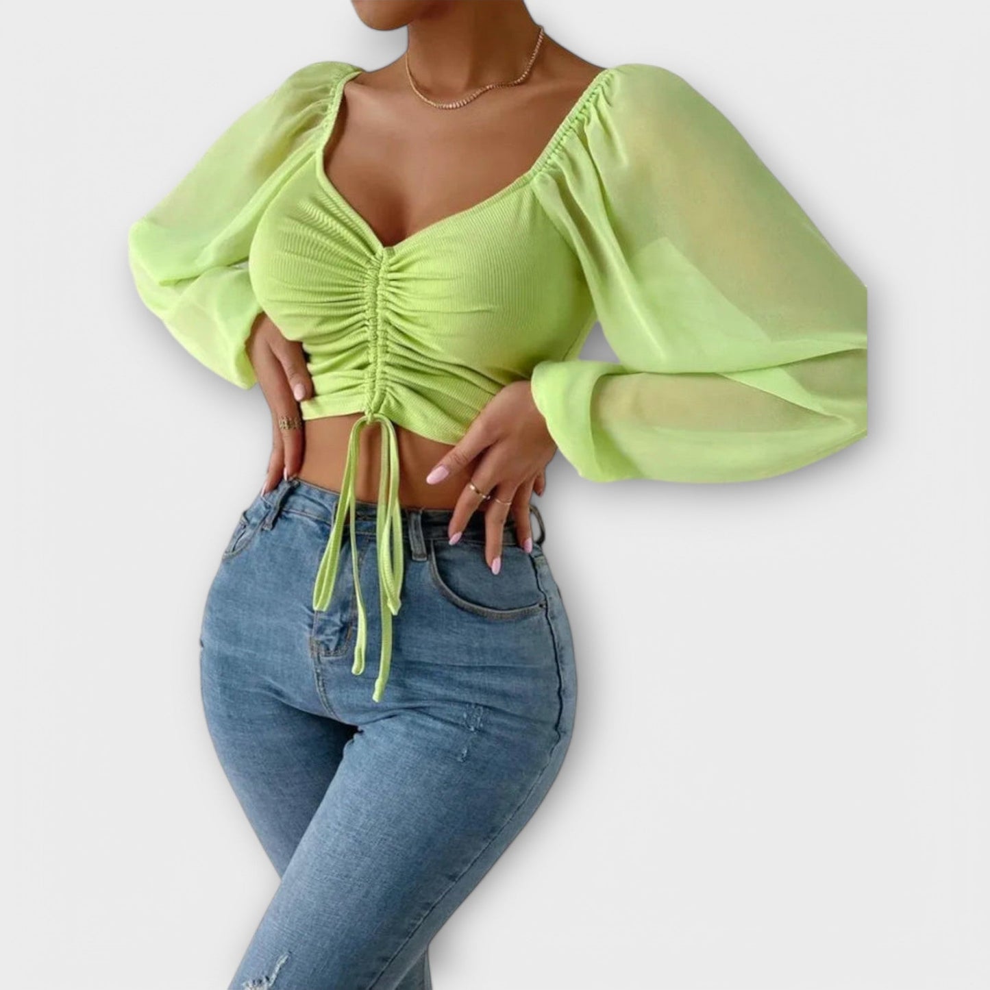Jacqueline | Blusa de Noche Versátil