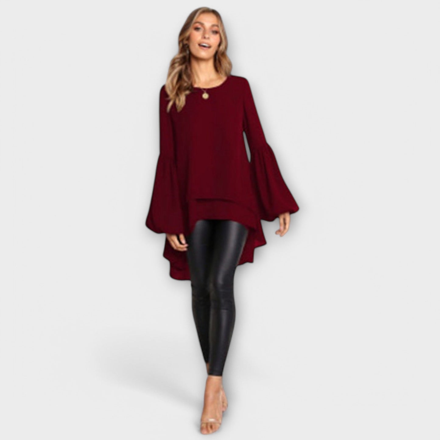 Aria | La blusa de primavera perfecta con cuello redondo
