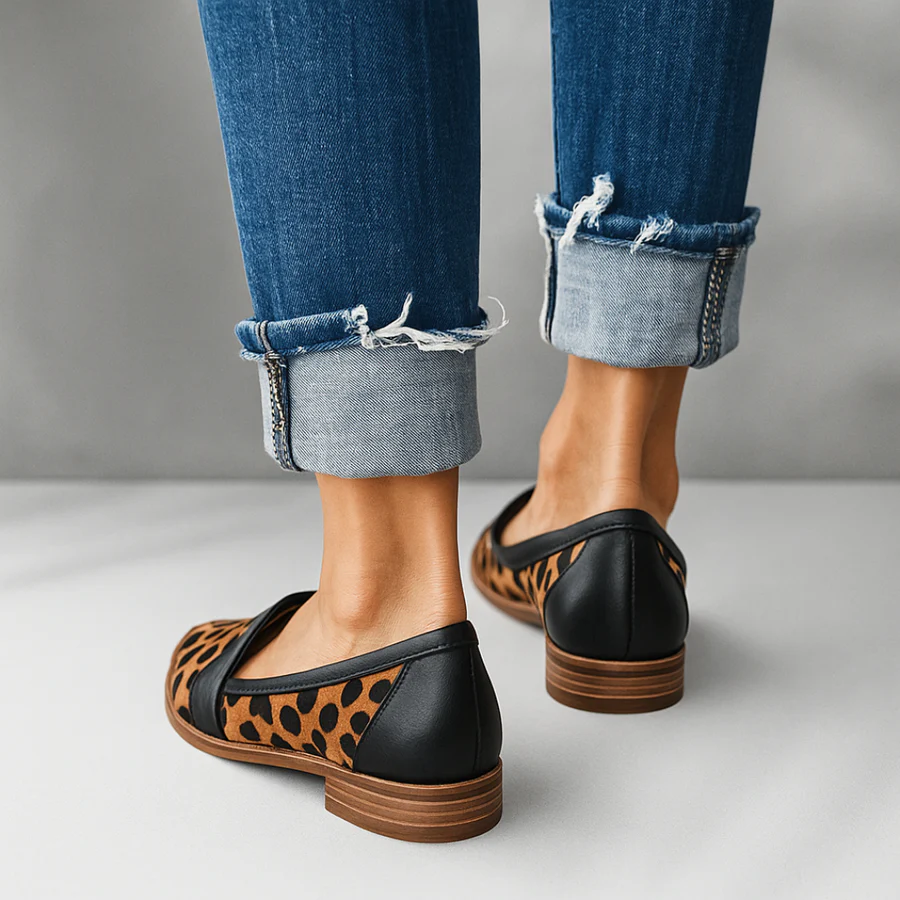 Rosie | Mocasines ortopédicos de cuero
