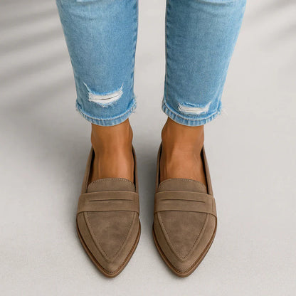 Rosie | Mocasines ortopédicos de cuero