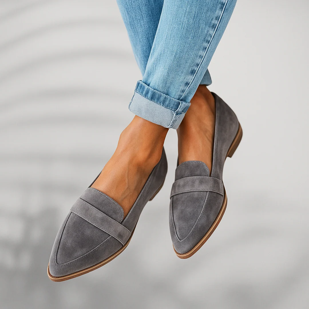 Rosie | Mocasines ortopédicos de cuero