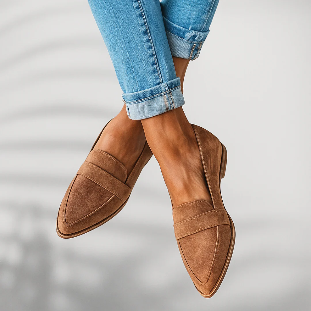 Rosie | Mocasines ortopédicos de cuero