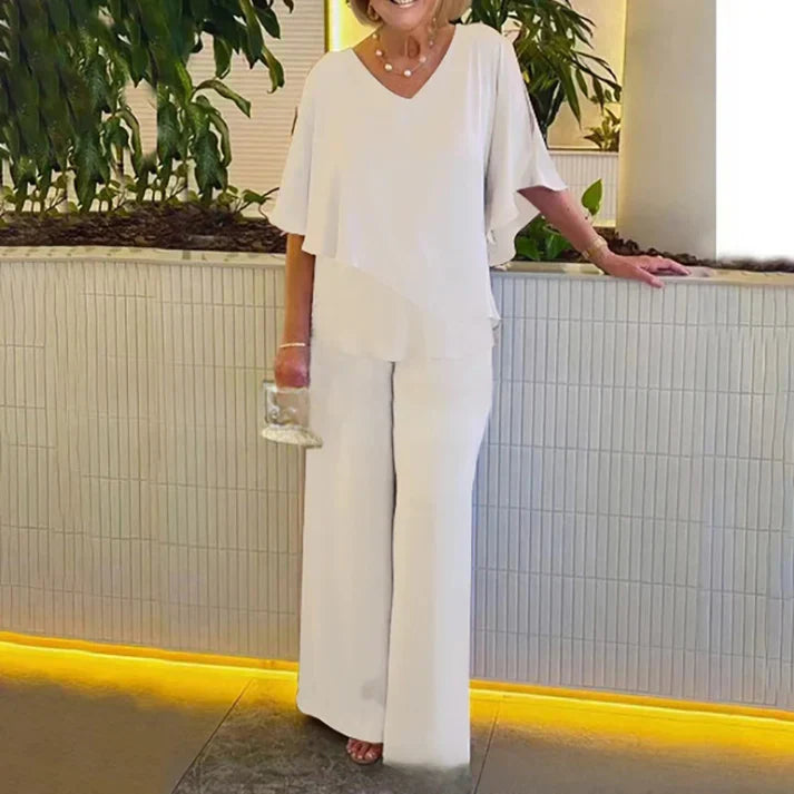 Amariel | Conjunto elegante manga murciélago