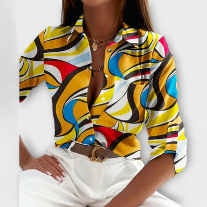 Celya | Blusa con cuello clásico