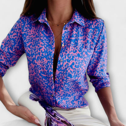 Celya | Blusa con cuello clásico